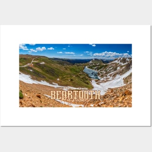 Beartooth Highway Wyoming and Montana Posters and Art